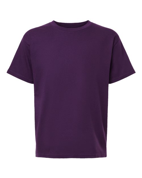 American Apparel 2001 Fine Jersey T-Shirt - Eggplant
