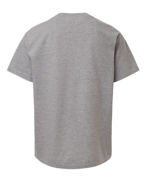 American Apparel 2001 Fine Jersey T-Shirt - Heather Grey