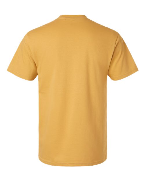 American Apparel 2001 Fine Jersey T-Shirt - Mustard