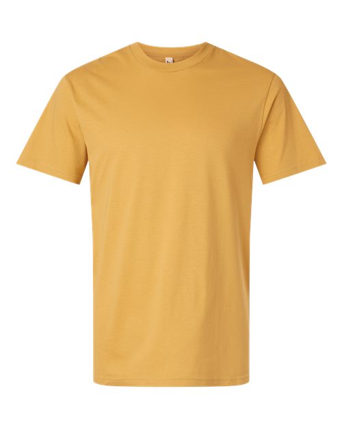 American Apparel 2001 Fine Jersey T-Shirt - Mustard