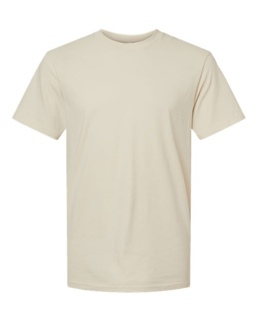 American Apparel 2001 Fine Jersey T-Shirt - Heather Cream