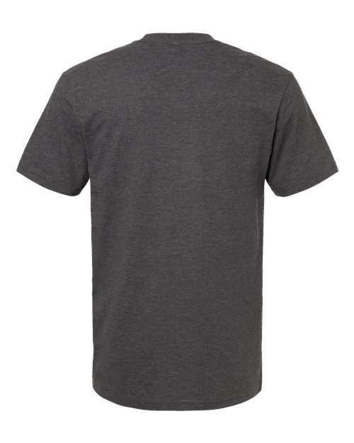 American Apparel 2001 Fine Jersey T-Shirt - Heather Asphalt