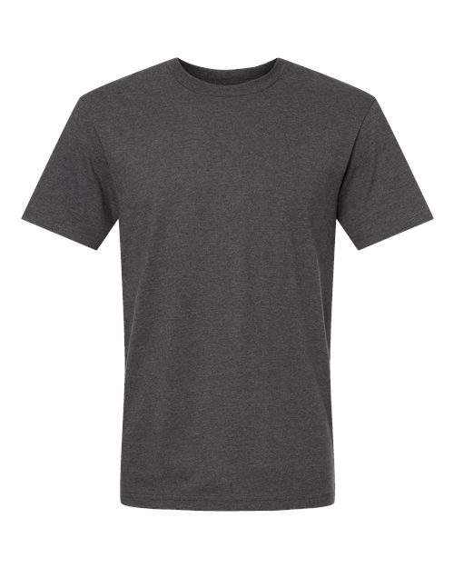 American Apparel 2001 Fine Jersey T-Shirt - Heather Asphalt