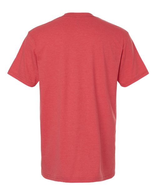 American Apparel 2001 Fine Jersey T-Shirt - Heather Coral