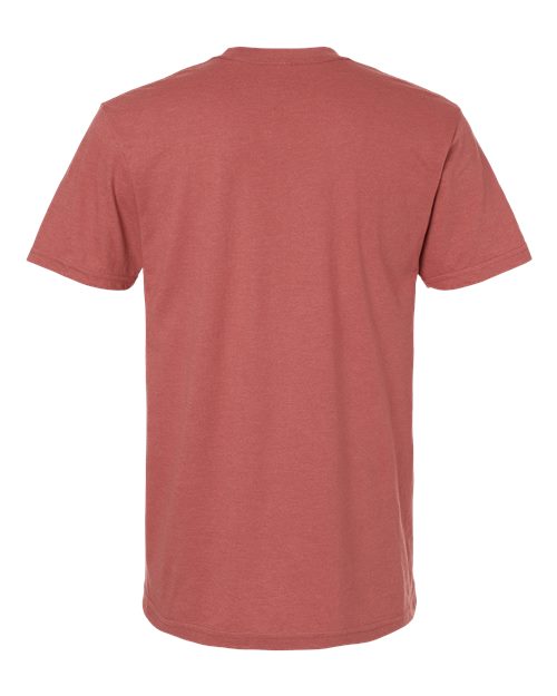 American Apparel 2001 Fine Jersey T-Shirt - Heather Canyon