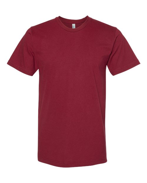 American Apparel 2001 Fine Jersey T-Shirt - Cranberry