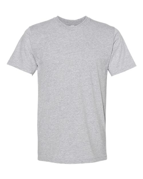 American Apparel 2001 Fine Jersey T-Shirt - Heather Grey