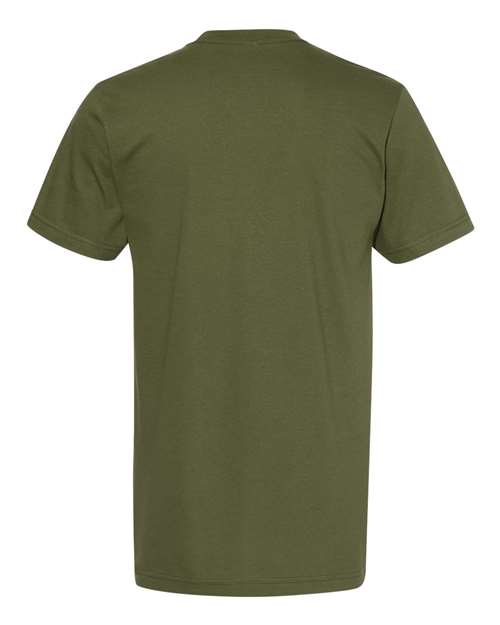American Apparel 2001 Fine Jersey T-Shirt - Olive