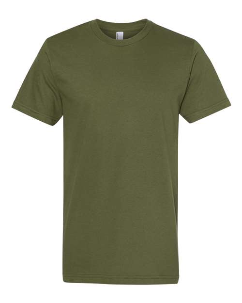 American Apparel 2001 Fine Jersey T-Shirt - Olive