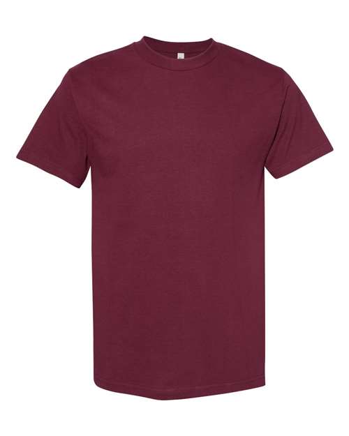 American Apparel 1301 Heavyweight T-Shirt - Burgundy