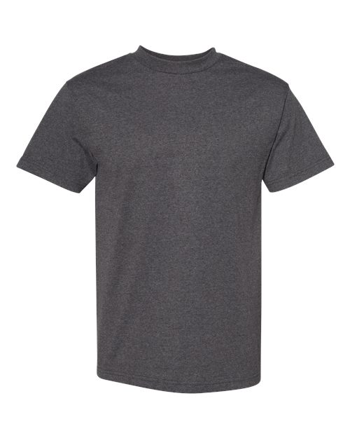 American Apparel 1301 Heavyweight T-Shirt - Heather Charcoal