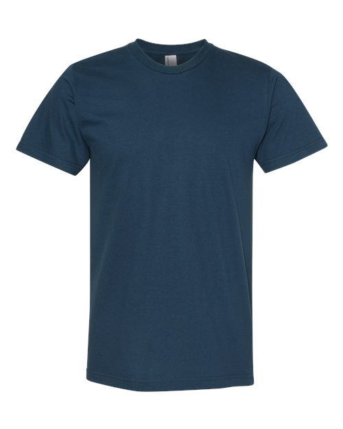 American Apparel 2001 Fine Jersey T-Shirt - Sea Blue