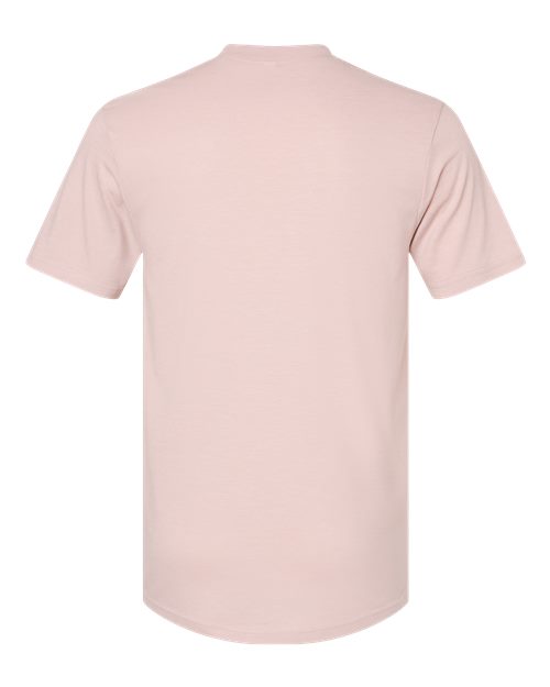 American Apparel 2001 Fine Jersey T-Shirt - Heather Blush