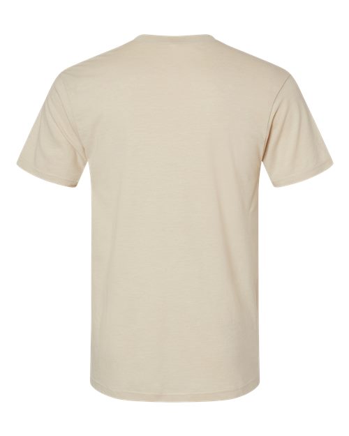 American Apparel 2001 Fine Jersey T-Shirt - Heather Bone