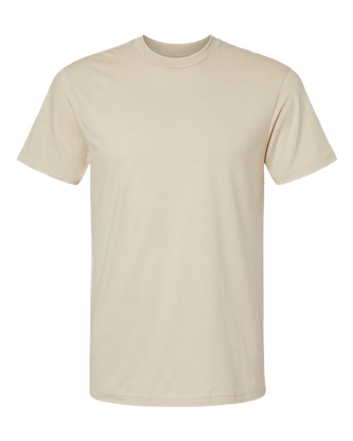 American Apparel 2001 Fine Jersey T-Shirt - Heather Bone