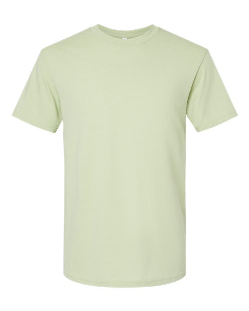 American Apparel 2001 Fine Jersey T-Shirt - Heather Cucumber