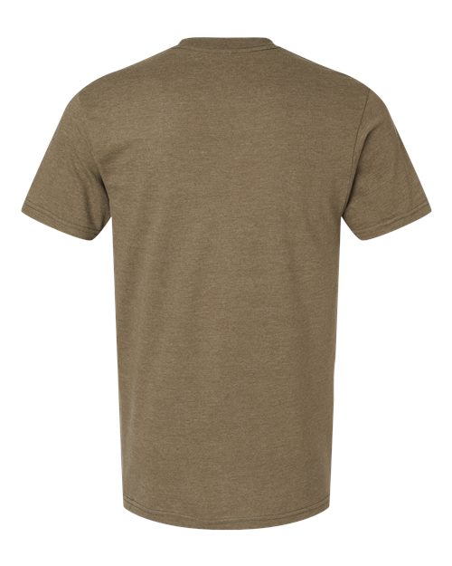 American Apparel 2001 Fine Jersey T-Shirt - Heather Army