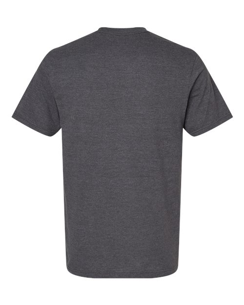 American Apparel 2001 Fine Jersey T-Shirt - Heather Charcoal