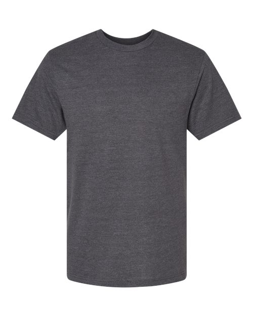 American Apparel 2001 Fine Jersey T-Shirt - Heather Charcoal
